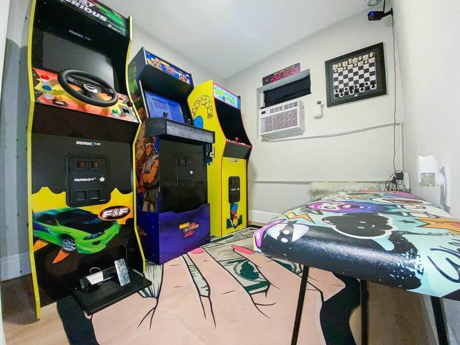 Unique Miami Art Escape W/ Hottub, Arcade & Murals Exterior foto
