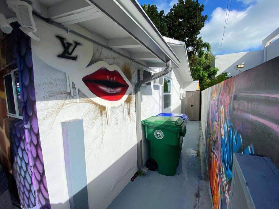 Unique Miami Art Escape W/ Hottub, Arcade & Murals Exterior foto